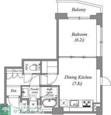 レジデンス新蒲田スクエアの物件間取画像